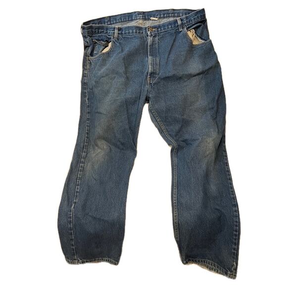 Key Straight Leg Jeans Mens 44x32 - Picture 1 of 3